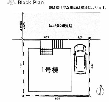 茅ヶ崎市中島新築戸建て　第15-1号棟の区画図|区画図「茅ヶ崎市中島新築戸建て」