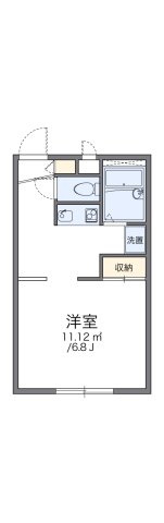 レオパレスアルファの間取り
