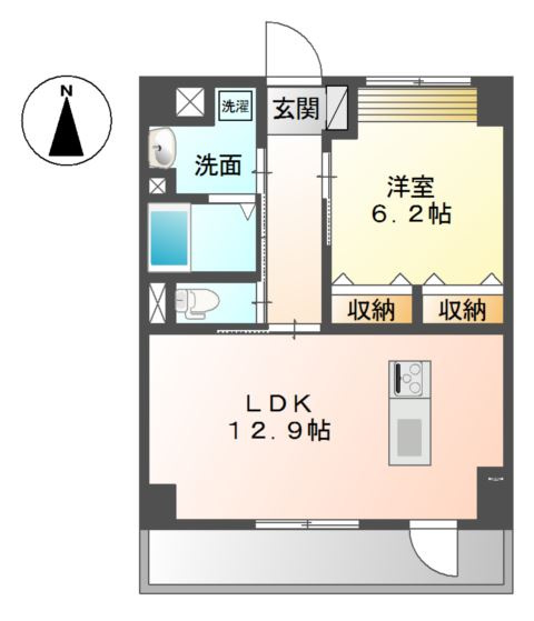アルストロメリアの間取り