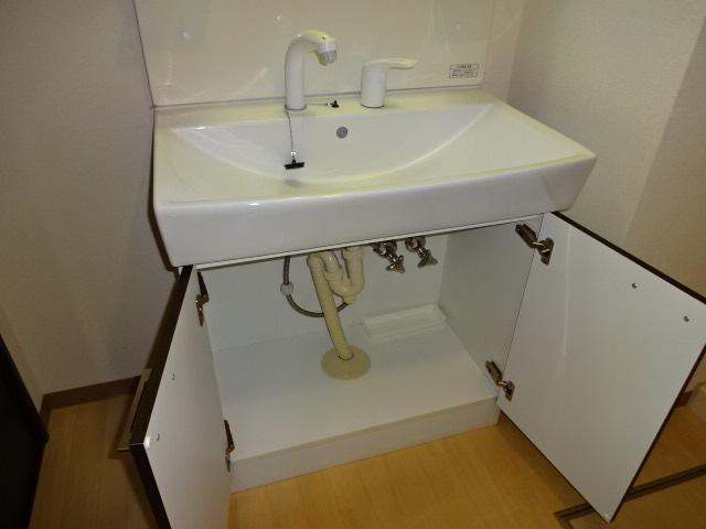 ノーブル　ピュアの洗面所|洗面下収納
