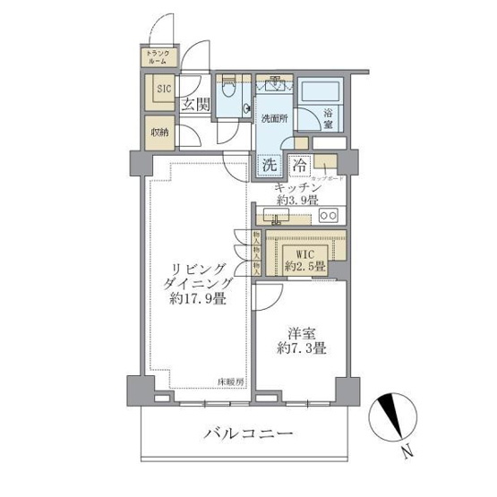 【間取り】 | ＴＯＦＲＯＭ　ＹＡＥＳＵ　Ｒｅｓｉｄｅｎｃｅ