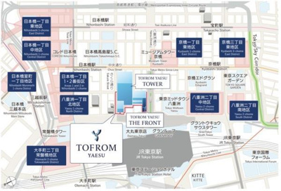 【地図】 | ＴＯＦＲＯＭ　ＹＡＥＳＵ　Ｒｅｓｉｄｅｎｃｅ