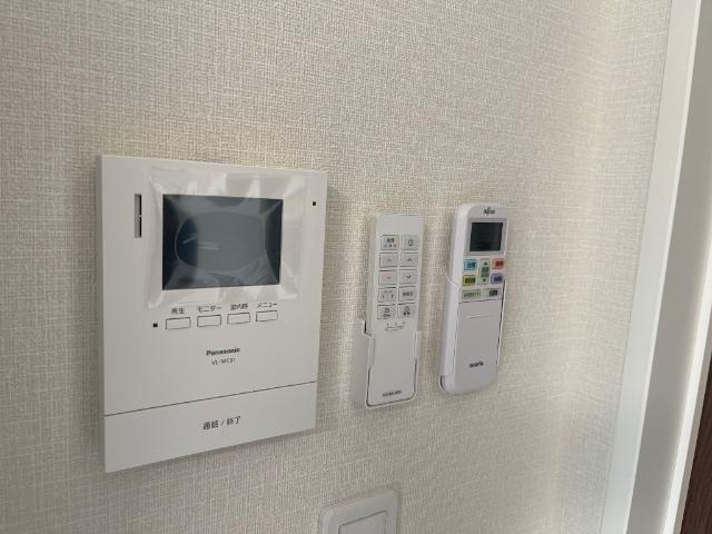 オルテンシアの内装|カメラ付インターホン