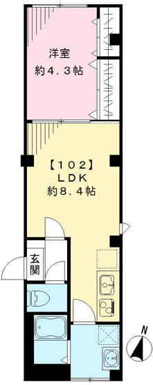 【間取り】 | グランビューオシアゲ