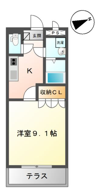 メゾンドゥーズの間取り