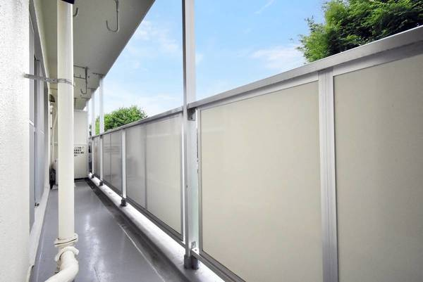 ビレッジハウス所沢2号棟のバルコニー|ビレッジハウスの同一物件・同一タイプの間取りの写真です