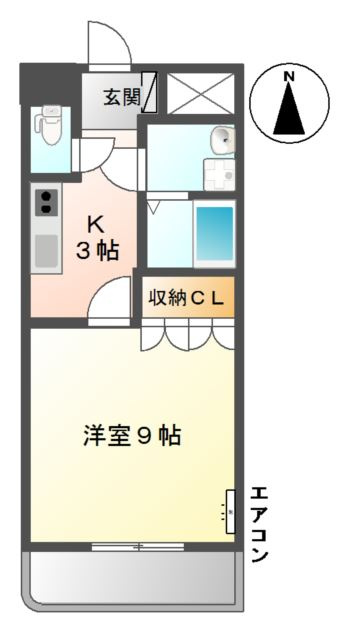 プチメゾン辰の間取り