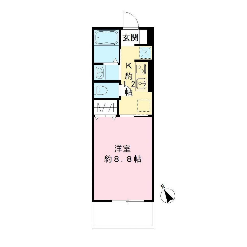 ＦＡＩＲＦＩＥＬＤ　ＣＯＴＴＡＧＥの間取り
