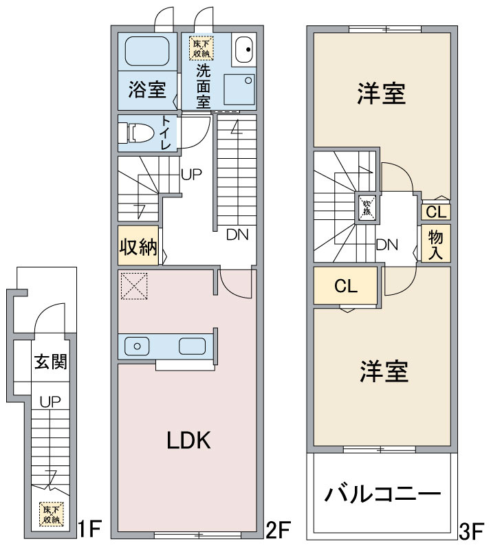 サンワードの間取り
