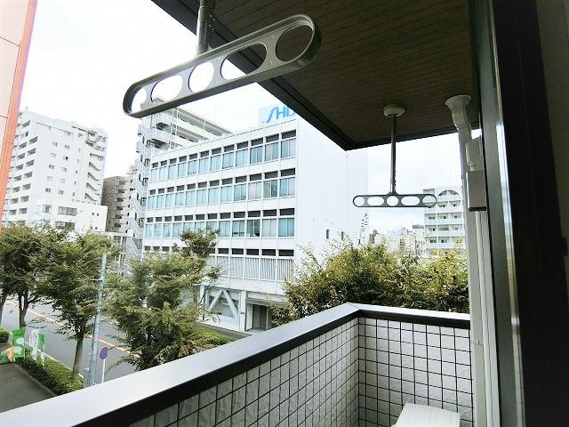 シーポート森傳のバルコニー