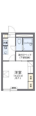 レオパレスＲＯＵＴＥ３６　Ⅴの間取り