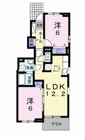 ベルドミール・ドゥの間取り