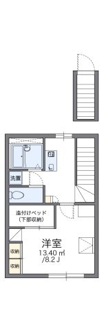 レオパレスソレーユの間取り