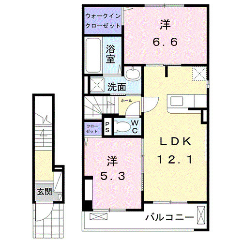 ポラリスⅧの間取り