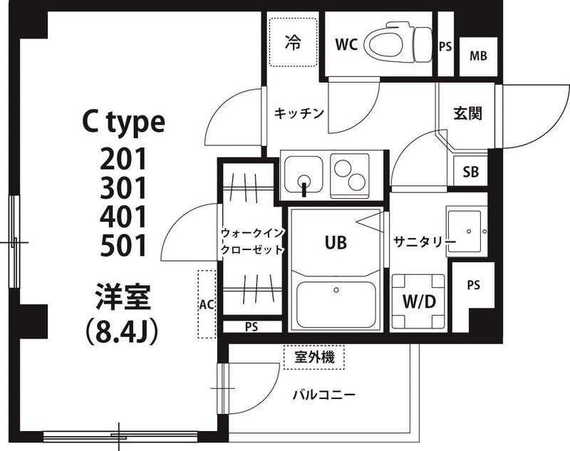 リブリ・クレヨンの間取り