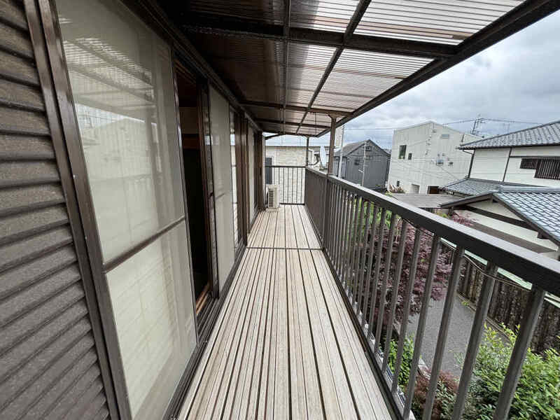 我孫子市白山二丁目戸建のバルコニー|2F