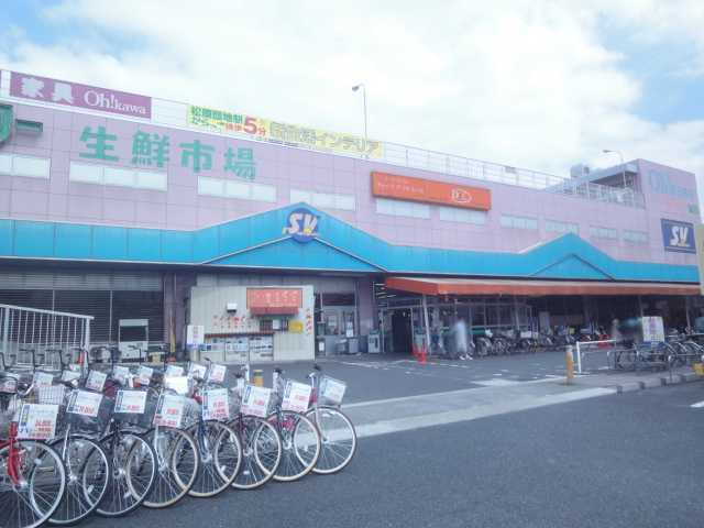 Ｏｌｉｖｅ　Ｔｅｒｒａｃｅ（オリーブテラス）の周辺|スーパーバリュー草加店まで604ｍ