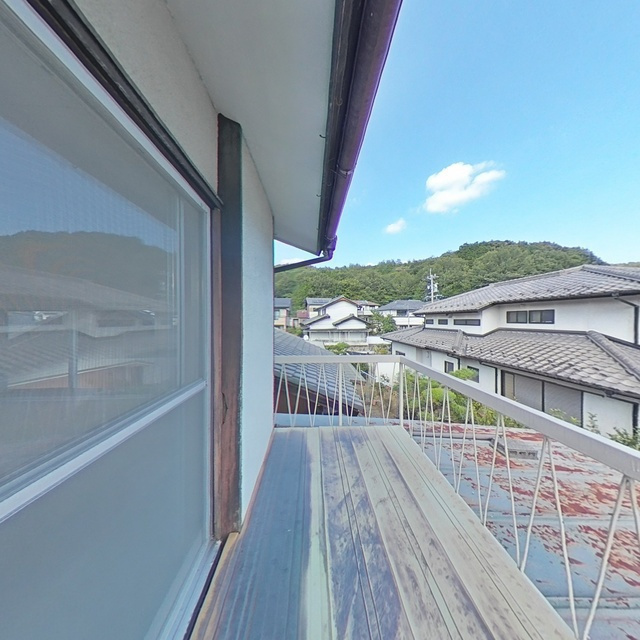 岐阜市三田洞東３丁目の一戸建てのバルコニー