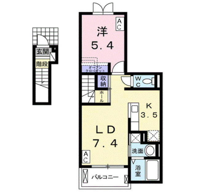 ラシアスの間取り