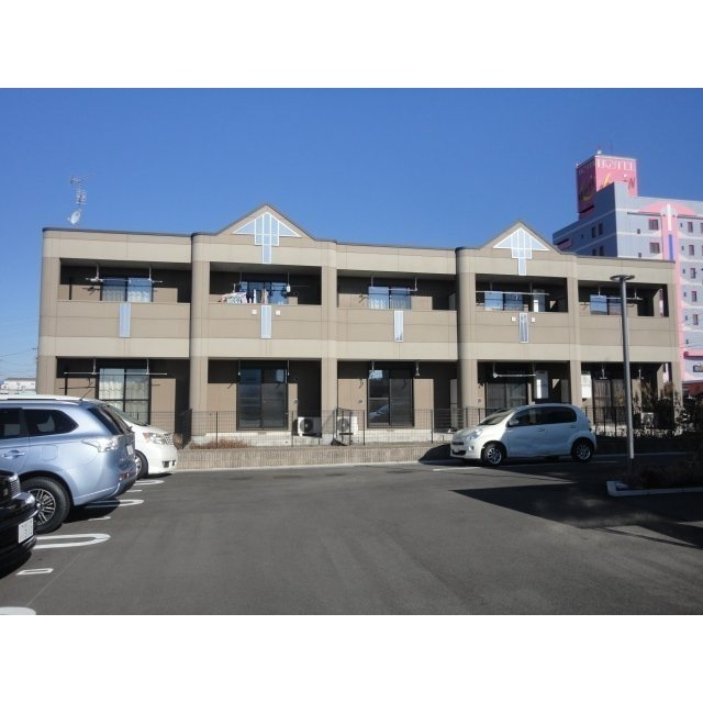 ソレイユの駐車場