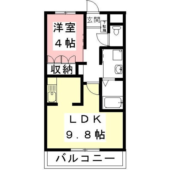 ソレイユの間取り