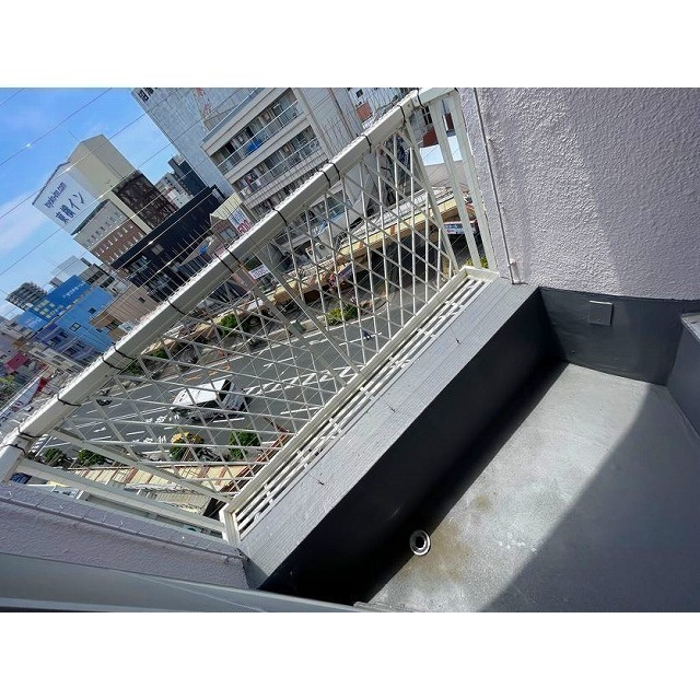 高島屋マンションのバルコニー