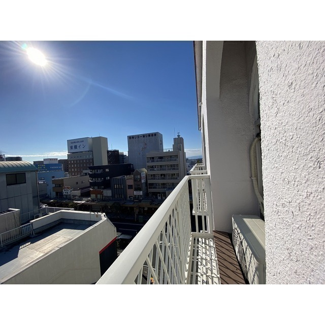 高島屋マンションのバルコニー