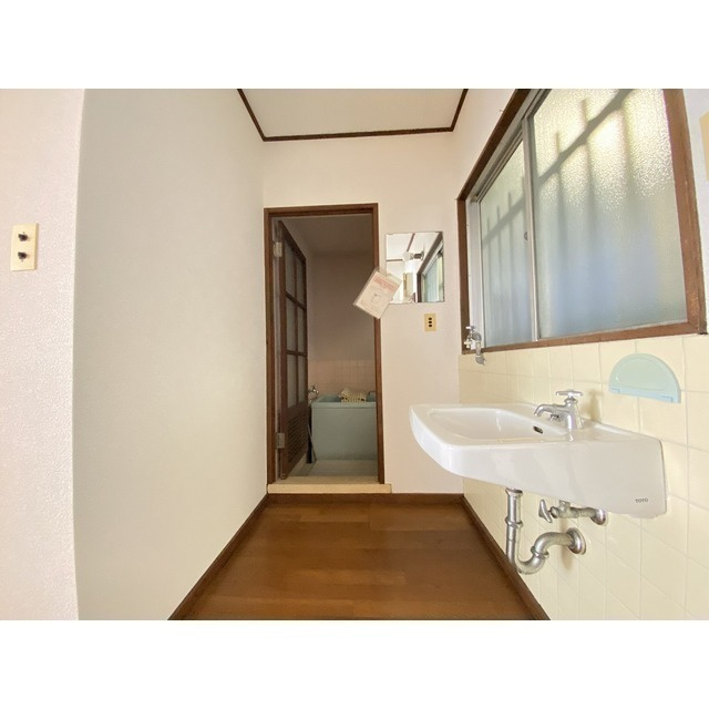 高島屋マンションの洗面所