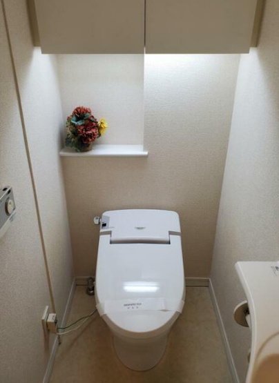 【トイレ】 | リシェ大井スカイビュー | トイレです