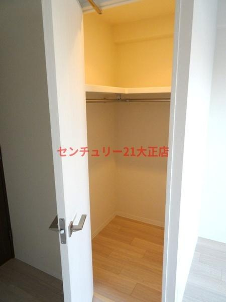 エステージ難波ＷＥＳＴの収納|★ウォークインクローゼット★