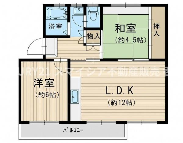 【間取り】 | 茄子作住宅第4号棟