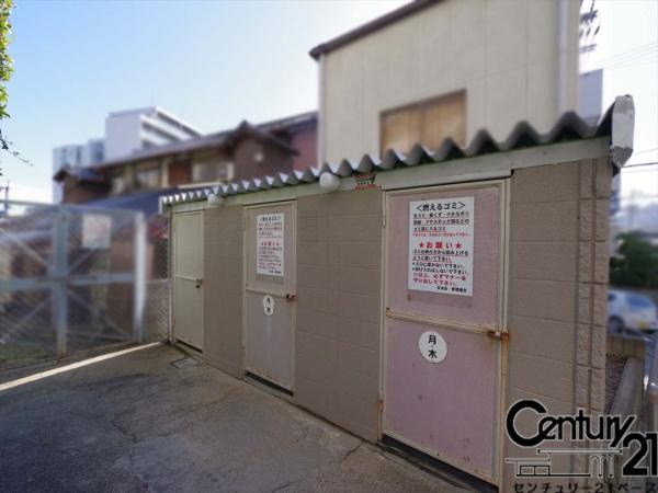 大和郡山アーバンコンフォートのその他共用部分|■現地撮影写真■こちらは現地ごみ置場です！