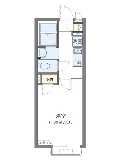 【間取り】 | クレイノベル　ヴァーレ