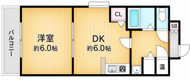 【間取り】 | モントーレ天神