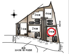 【区画図】 | クレイドルガーデン神戸市西区伊川谷町有瀬第７ | 区画図