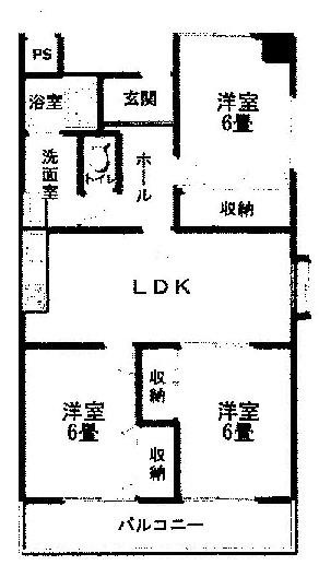 パレ・ロワイヤル井辺の間取り