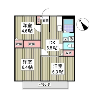 【間取り】 | 源七ハイツ
