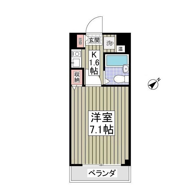 シティコスモ小仲台の間取り