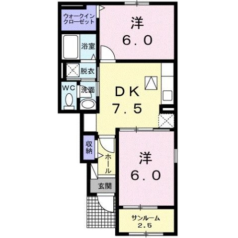 【間取り】 | ブリッサ・マイリⅠ