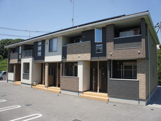 【外観】 | グリーンガーデンＶ | オシャレな外観が特徴の賃貸住宅です♪