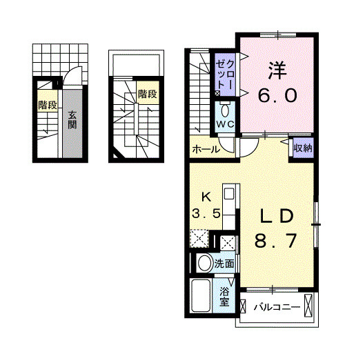 アーバンリーム壱番館の間取り