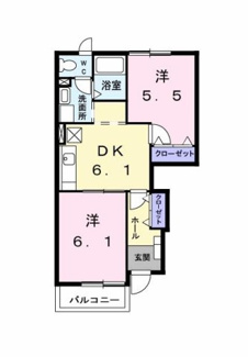 【間取り】 | ジェルメⅡ