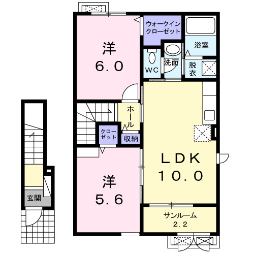 ベルディアの間取り