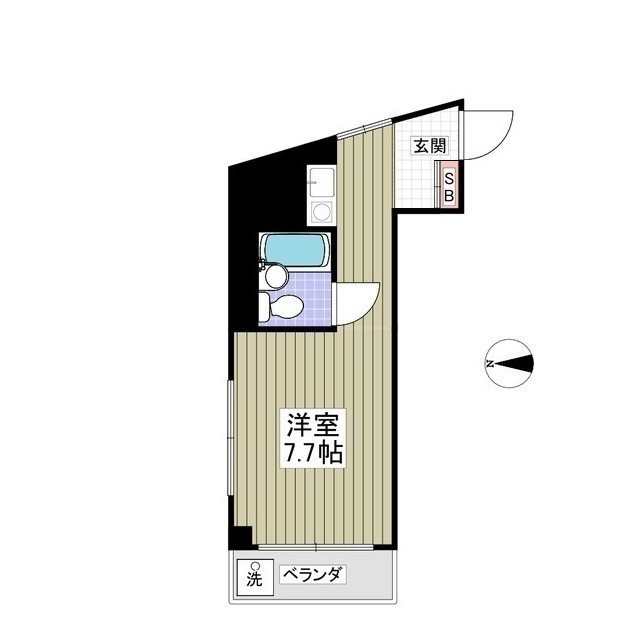 センチュリー堀切の間取り