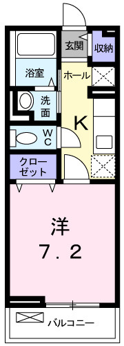 プラシードの間取り
