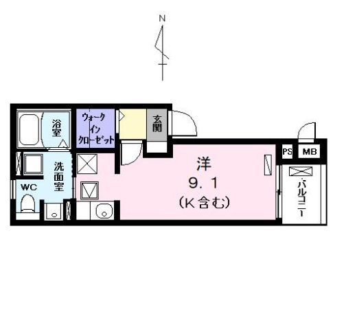 コントレイルの間取り