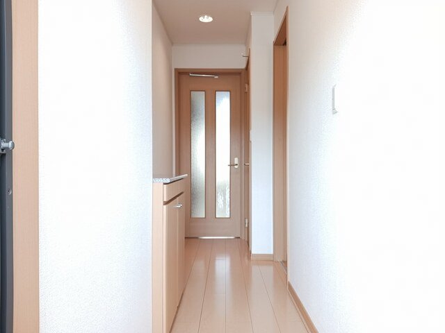 ミューＡの玄関|落ち着いた玄関です