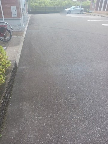 オレンジヒルズ　Ａ棟の駐車場
