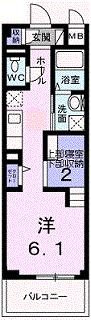 サニーキャンプ東雲Ⅱの間取り