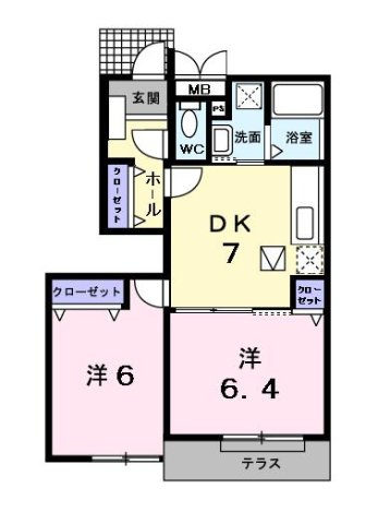 フィオ－レⅡの間取り